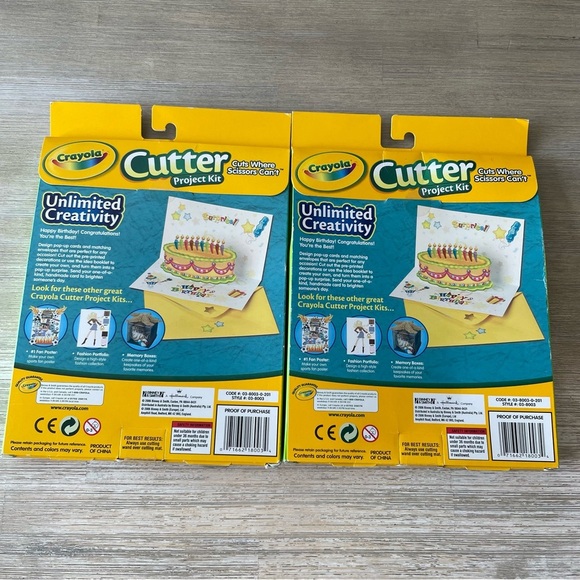 🖍 NEW Crayola DIY Pop-Up Cards | Cutter Project Kit | Arts & Crafts 4 Kids - Picture 3 of 4